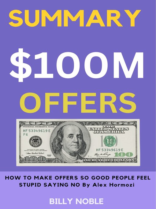 Title details for Summary of $100M Offers by Billy Noble - Available